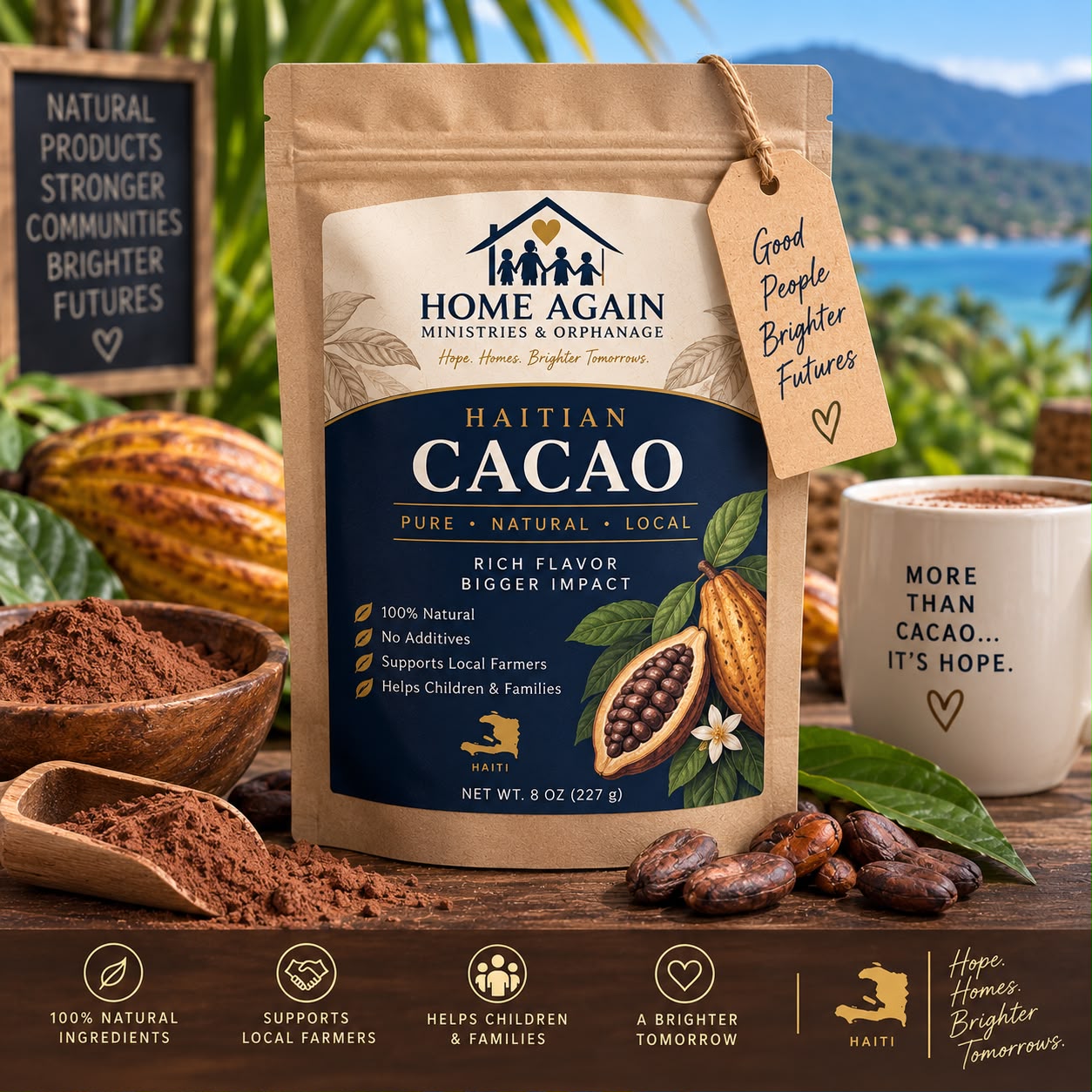 Haitian Cacao (8 oz)